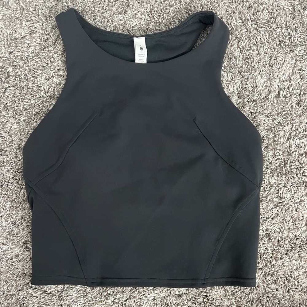 Lululemon Invigorate Black Tank Top